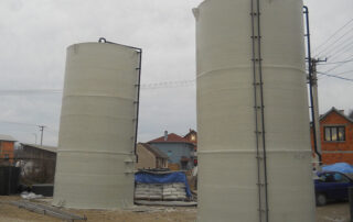 Vertikalni plastični rezervoari za skladištenje demineralizovane vode
