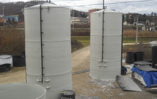 Vertikalni rezervoari za skladištenje demi vode